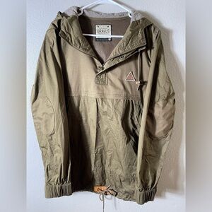 Dravus Hoodie Anorak Windbreaker Pullover Sz M